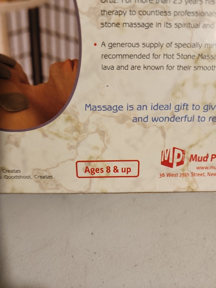 Mud Puddle Hot Stone Massage Book & Kit