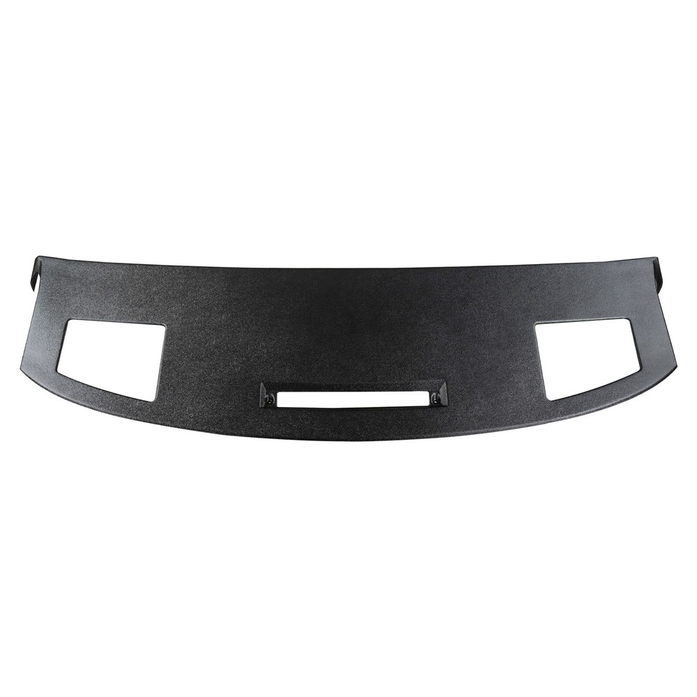 Molded Plastic Dash Cover Cap Overlay for 84-89 C4 Corvette in Black