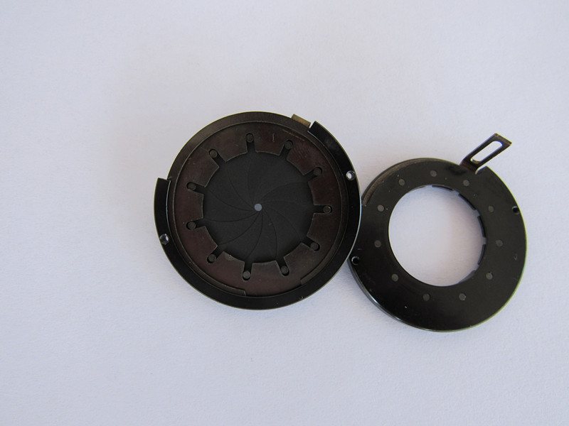 0-60mm Adjustable Mechanical Iris Manual Zoom Aperture Microscope Camera Adapter