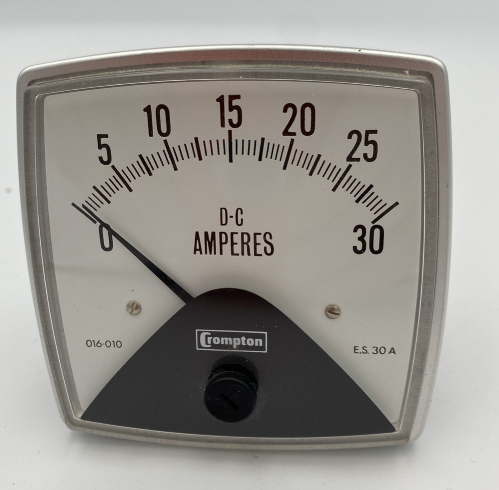Crompton Analog Panel Meter Model 016-01  AF9047  Open Box