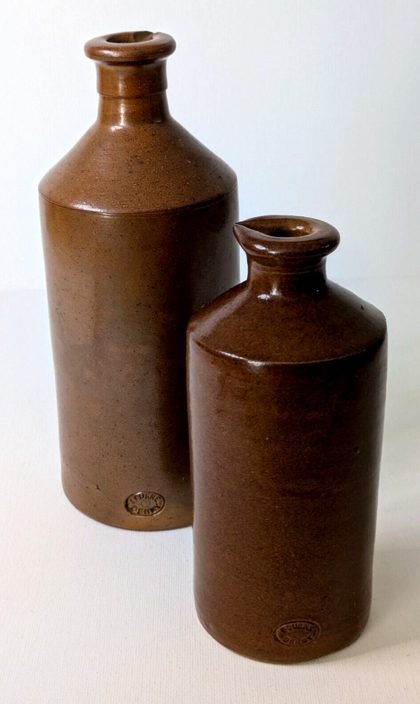 Bourne Denby Stoneware Glazed Bottles 2 Sizes
