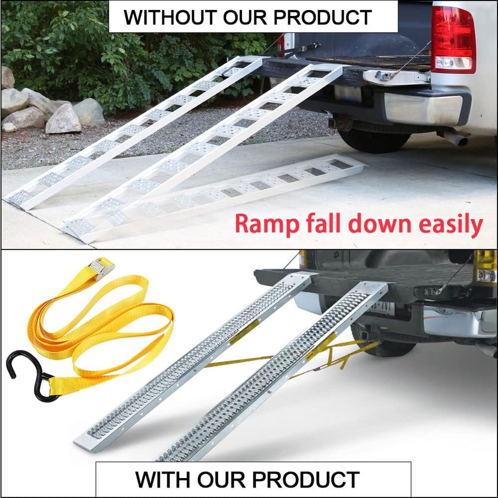 Replacement Ramp Safety Strap for ATV Loading 2pack