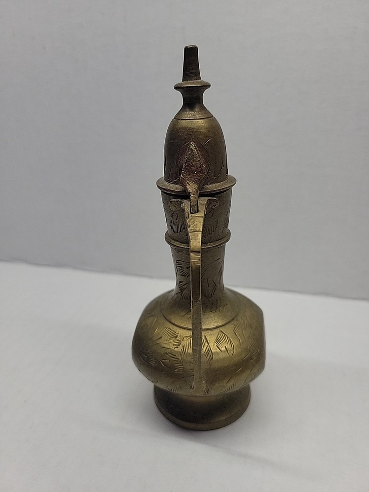 Miniature Solid Brass Pot Pitcher Made in India