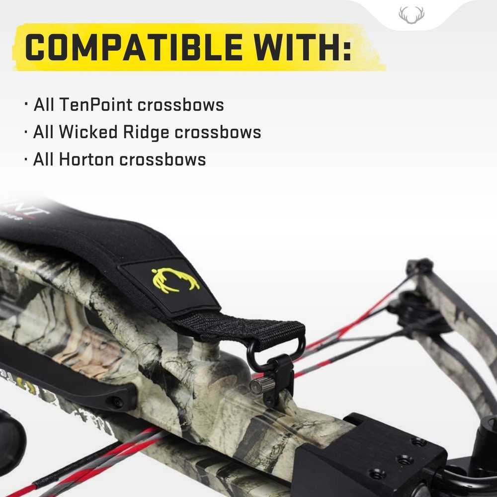 TenPoint Neoprene Sling - Adjustable 1.25” Shoulder Strap with Thumb Loop - C...