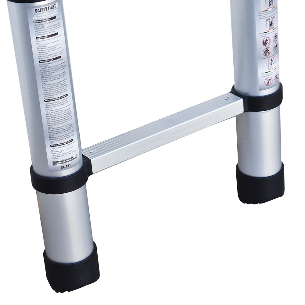 14.5FT Aluminum Extension Telescoping Heavy Duty Lightweight Step Ladder 330lbs