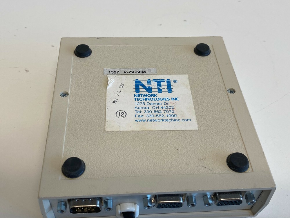 XX13: NTI SPLITTER VOPEX-2V-50M Network Technology Incorporated