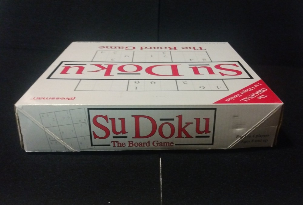 Sudoku Board Game The Original 1-4 Player Version by Pressman 2005 - pre owned