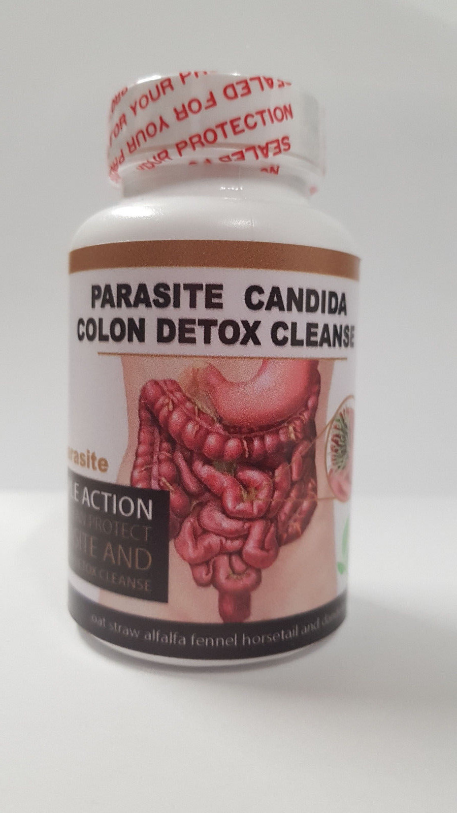 Parasite Cleanse DETOX Liver Colon Yeast Killer Pills All Natural detox candida