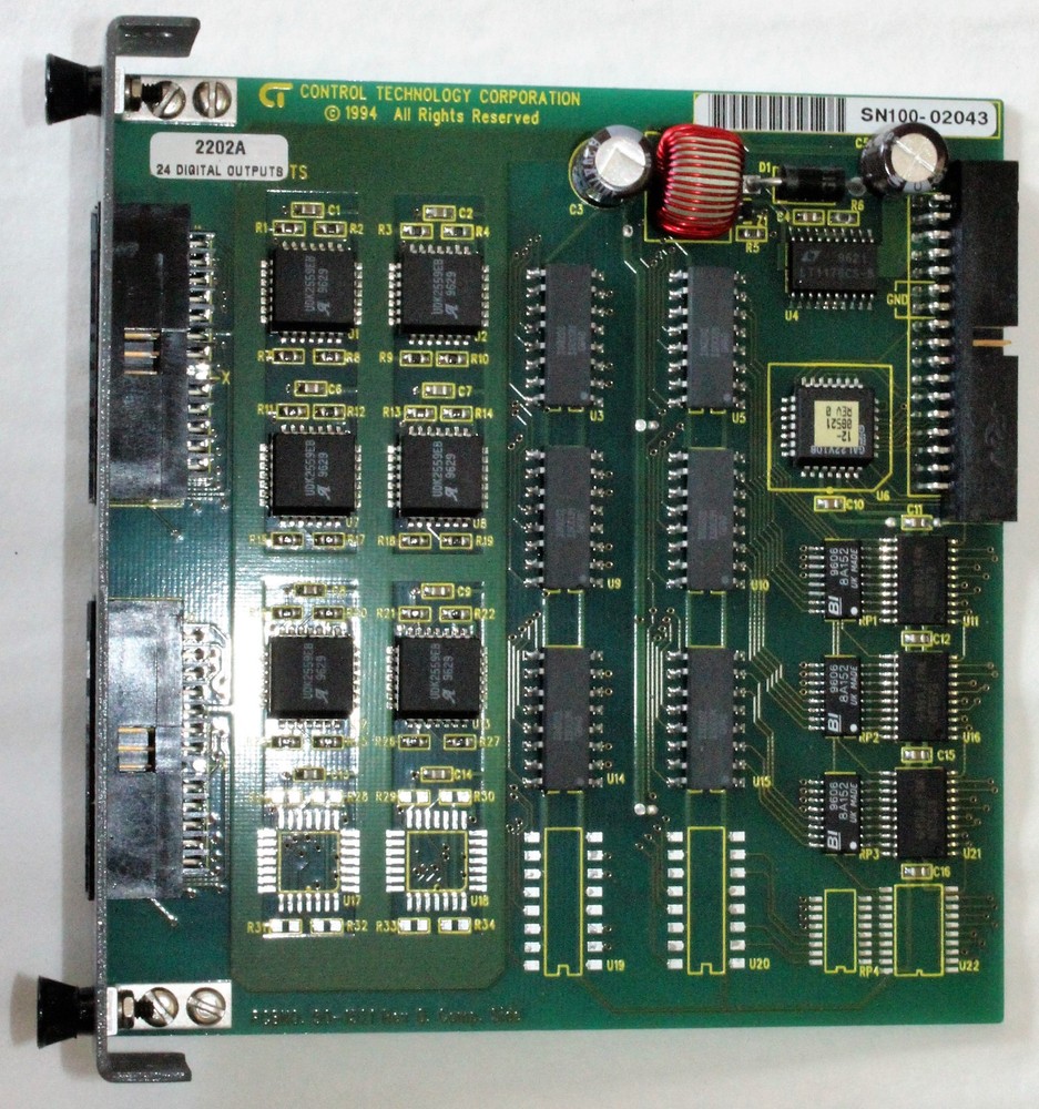 CONTROL TECHNOLOGY 2202A 24 CHANNEL OUTPUT MODULE BOARD
