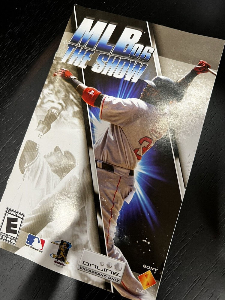 “The Show” Manual for PS2 Game (MLB06)