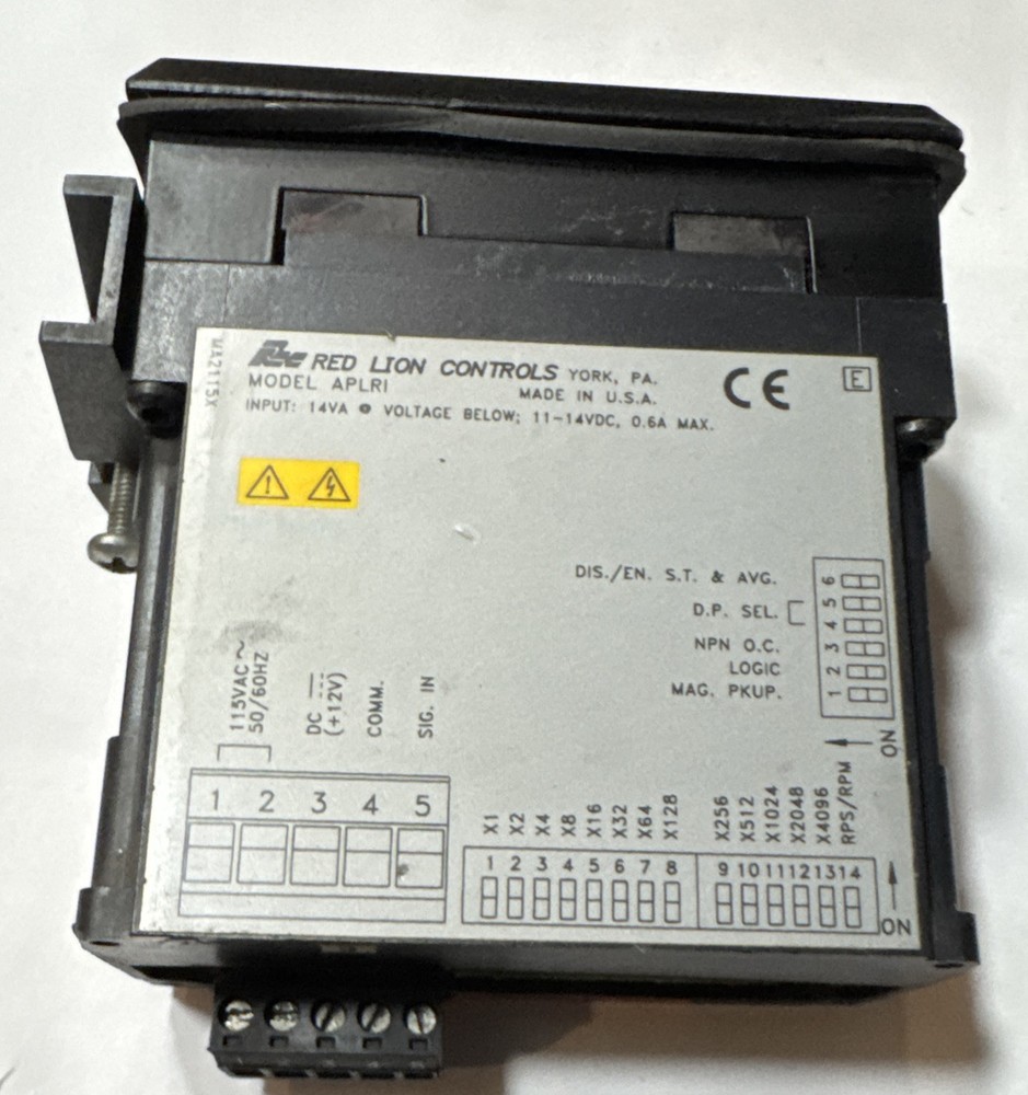 Red Lion APLR1600 Apollo 6-Digit Rate Indicator Display
