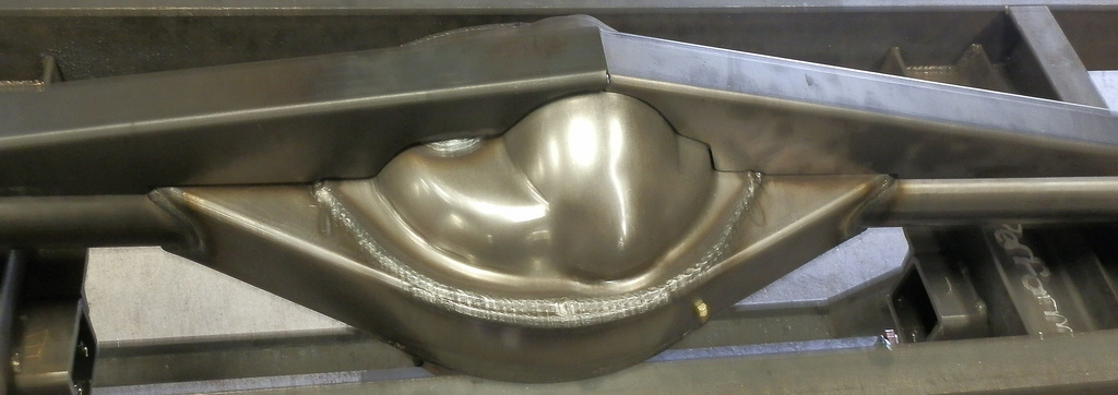 Back Brace for PEM HNF9 Stamped 9" Ford Center Housing, new