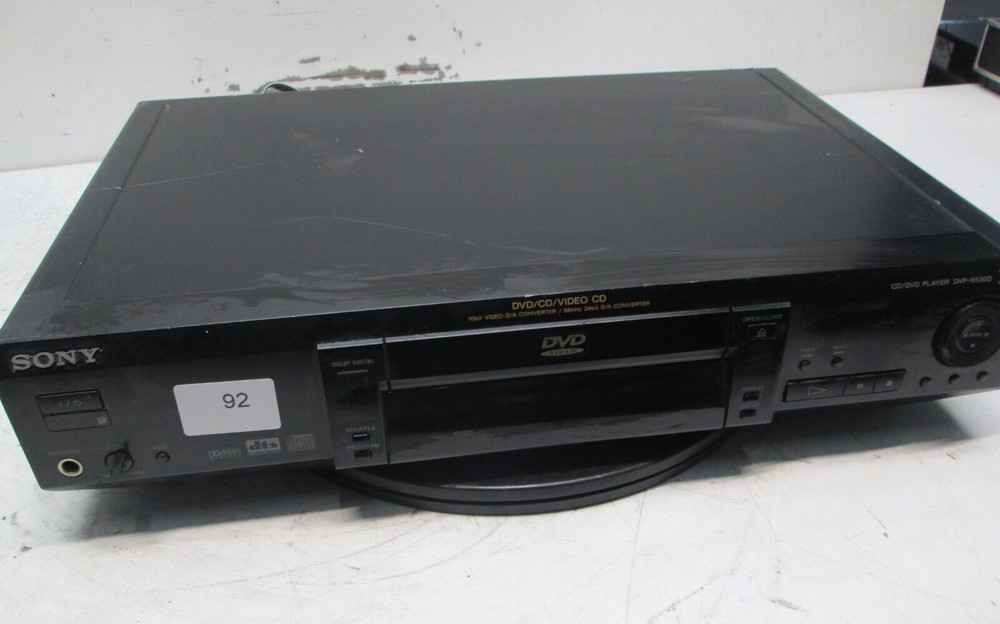 Sony DVP-S530D DVD Player - Tested