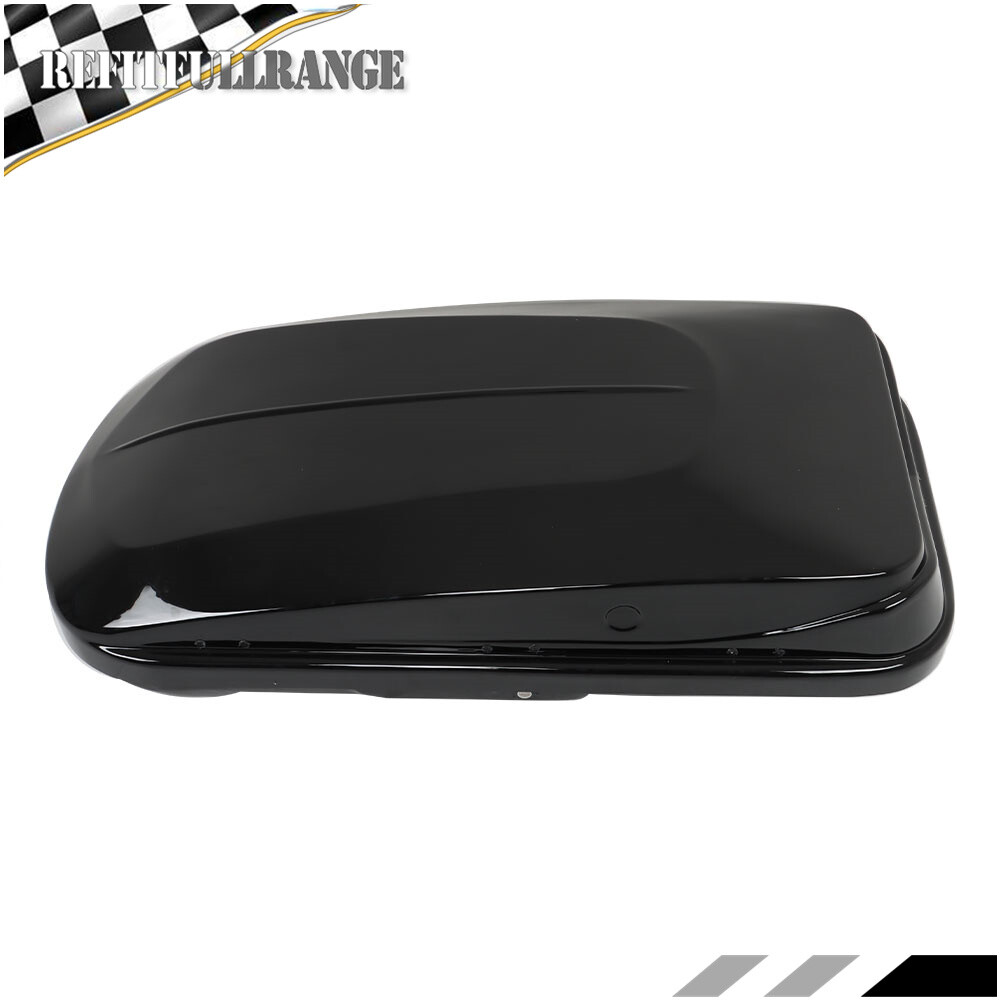 14 ft³ Heavy Duty ABS Vehicle Roof Top Storage Box Cargo Luggage With 2 Locks