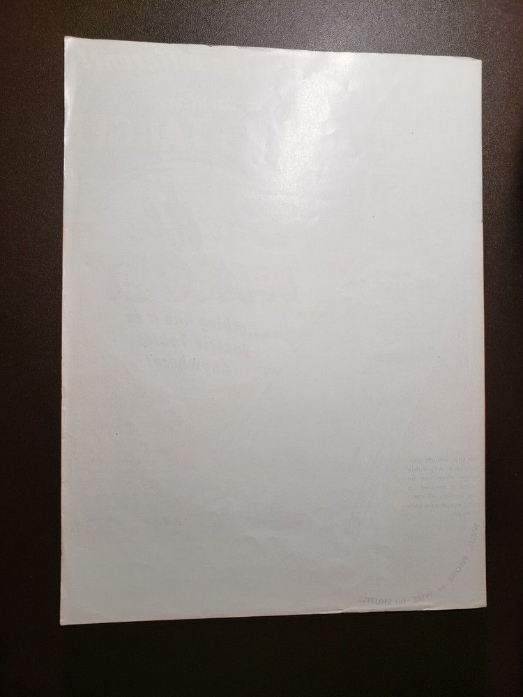 Genco SHUFFLE TARGET Puck Bowler Arcade Flyer