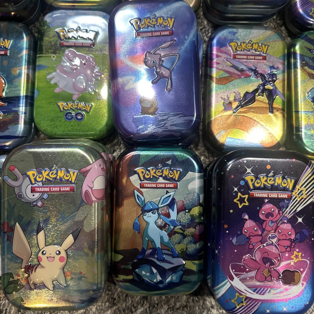 Pokemon TCG Mini Tin *EMPTY* Multiple Available