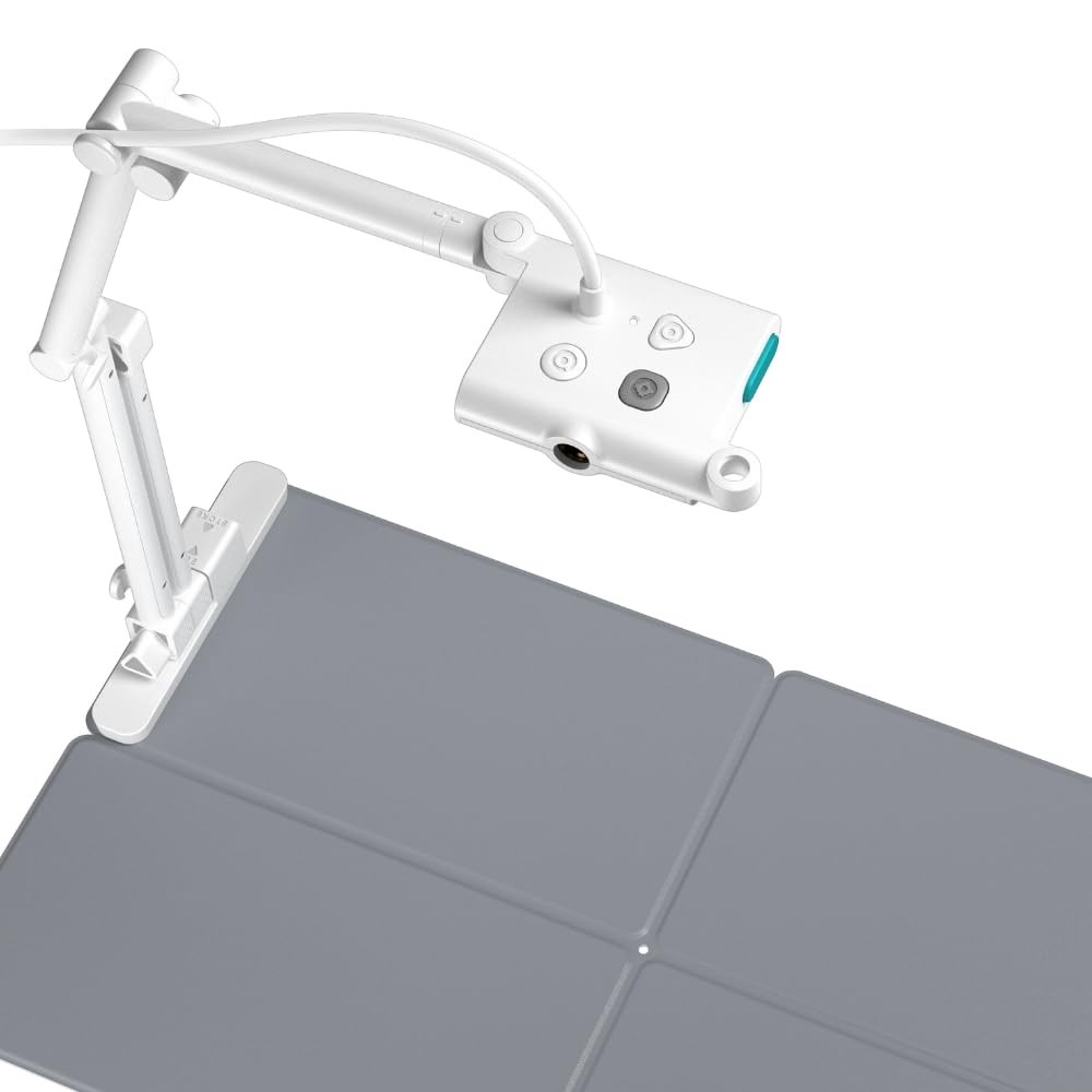 OKIOCAM T 5MP Webcam & Document for Teachers, with PC, Mac, Chromebooks