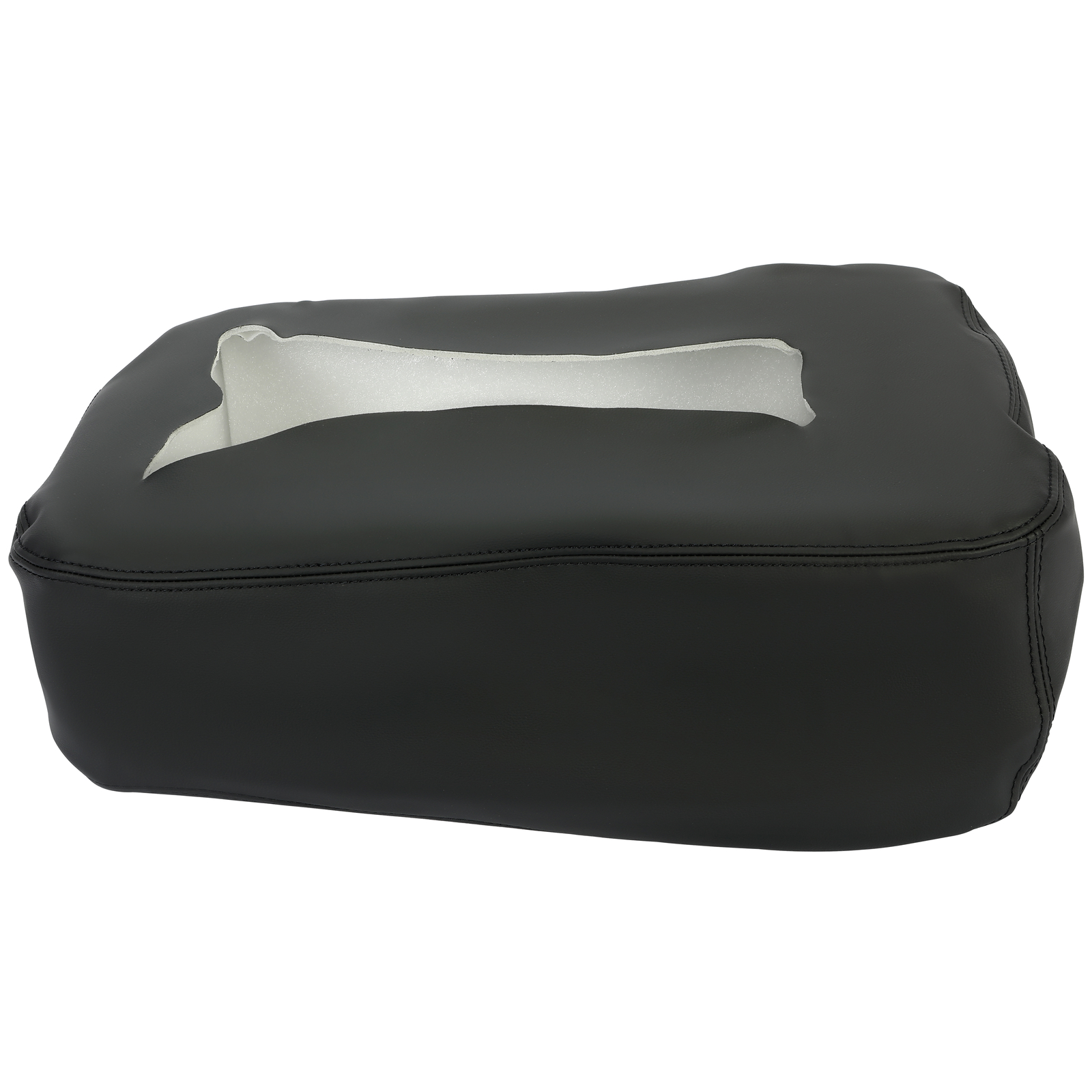 For 2007 08-14 Chevy Silverado 1500 2500 Leather Armrest Console Jump Seat Cover