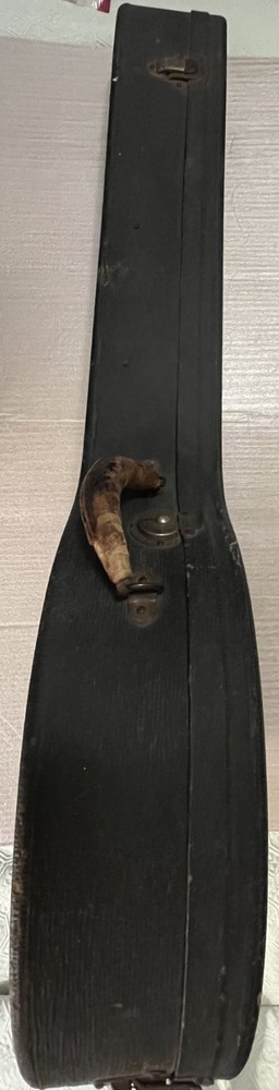 BANJO 4 STRING TENOR CIRCA 1937 WITH VINTAGE CASE OWNER NOTE 1937