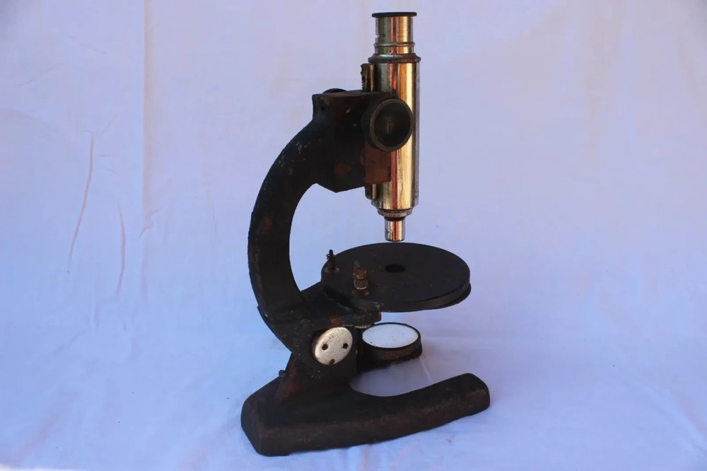 Vintage Soviet MICROSCOPE USSR cccp Measuring device