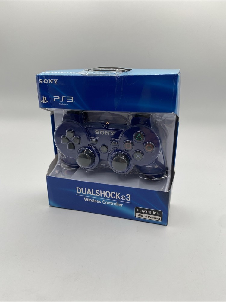 Sony DualShock 3 Wireless Controller for PlayStation 3 Console Blue CECHZC2U