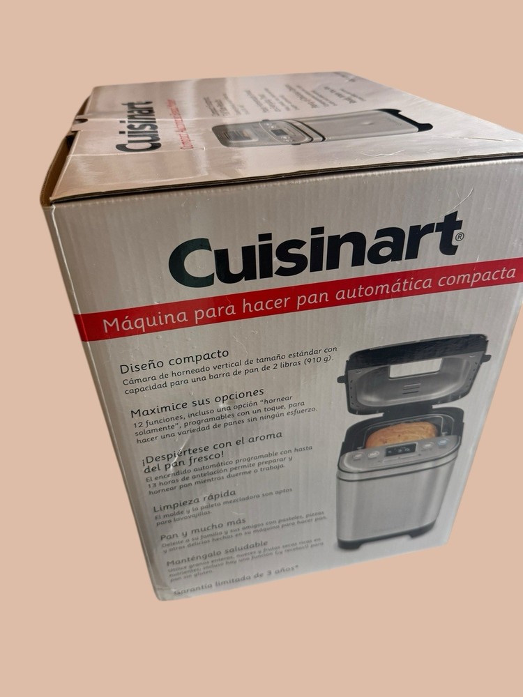 Cuisinart Bread Maker CBK-110P1 Compact Automatic 2 lbs Loaf Bread Machine New