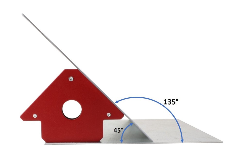 (3 PACK) - 25 LBS Magnetic Welding Holder - Arrow Type - Multi Angle - 3" - SÜA