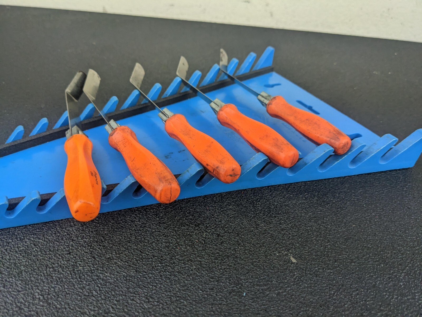 #bk608 Snap-On Tools Orange E-Z Grip Feeler Gauges from FB333O Set