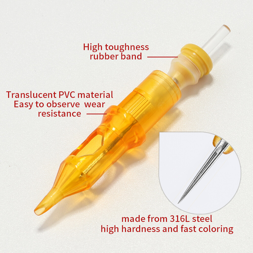 10,20,40,60,100 pcs Sterile Disposable Tattoo Needle Cartridge RL,RS,M1,RM
