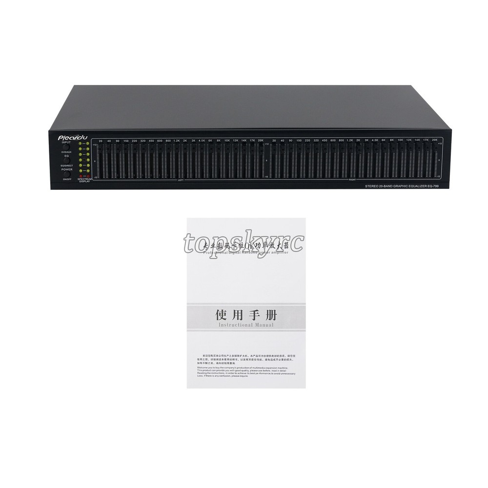 40-band Equalizer Stereo Graphic EQ Bluetooth Audio Equalizer AC 220V USB ty23