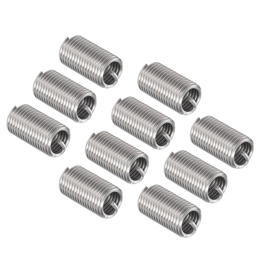 10pcs 1/2-13 UNC 3.0D Wire Thread Repair Insert Helical Type Coiled