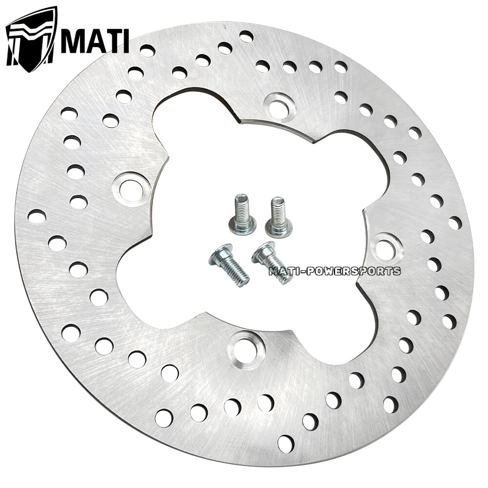 Rear Brake Disc Rotor w/Bolt for Honda Sportrax 400 TRX400EX TRX400X 1999-2014