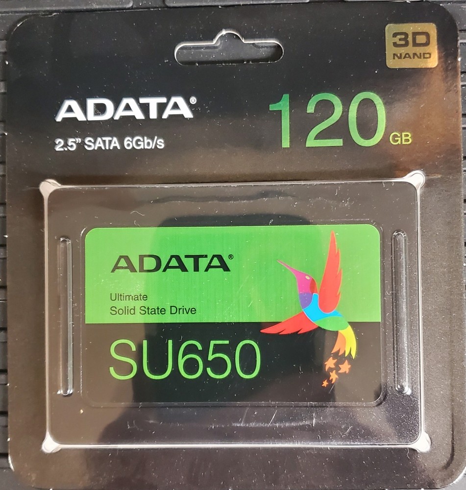 Adata ASU650SS-120GT, 120GB  SATA 2.5" SSD Solid State Drive
