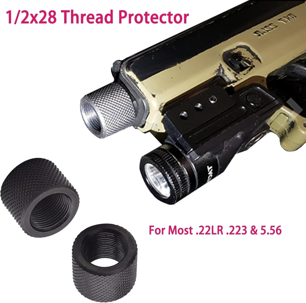 4 Pack Thread Protector 1/2 x 28 for 22LR .223 & 5.56