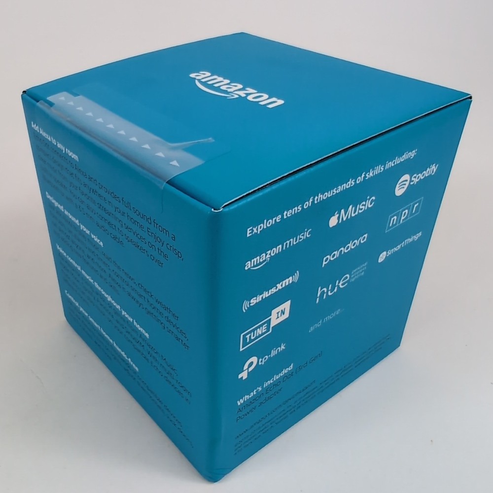 Amazon Echo Dot 3rd Generation Smart Speaker with Alexa Voice Control Charcoal