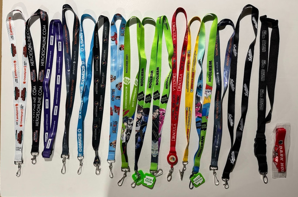 Comic Con lanyard lot