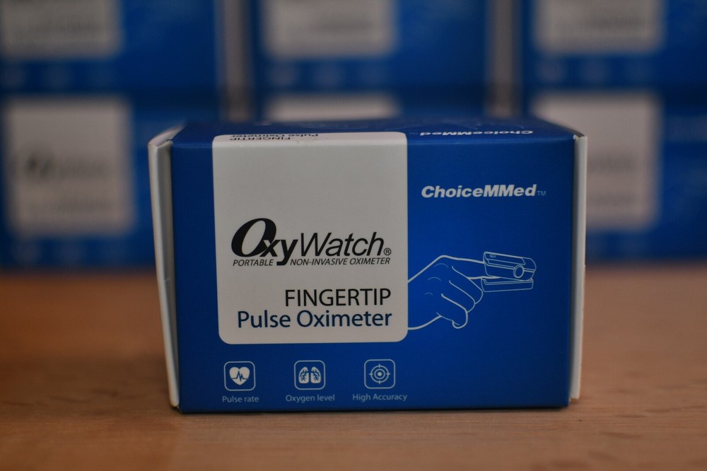 Choice Fingertip Pulse Oximeter Green OxyWatch