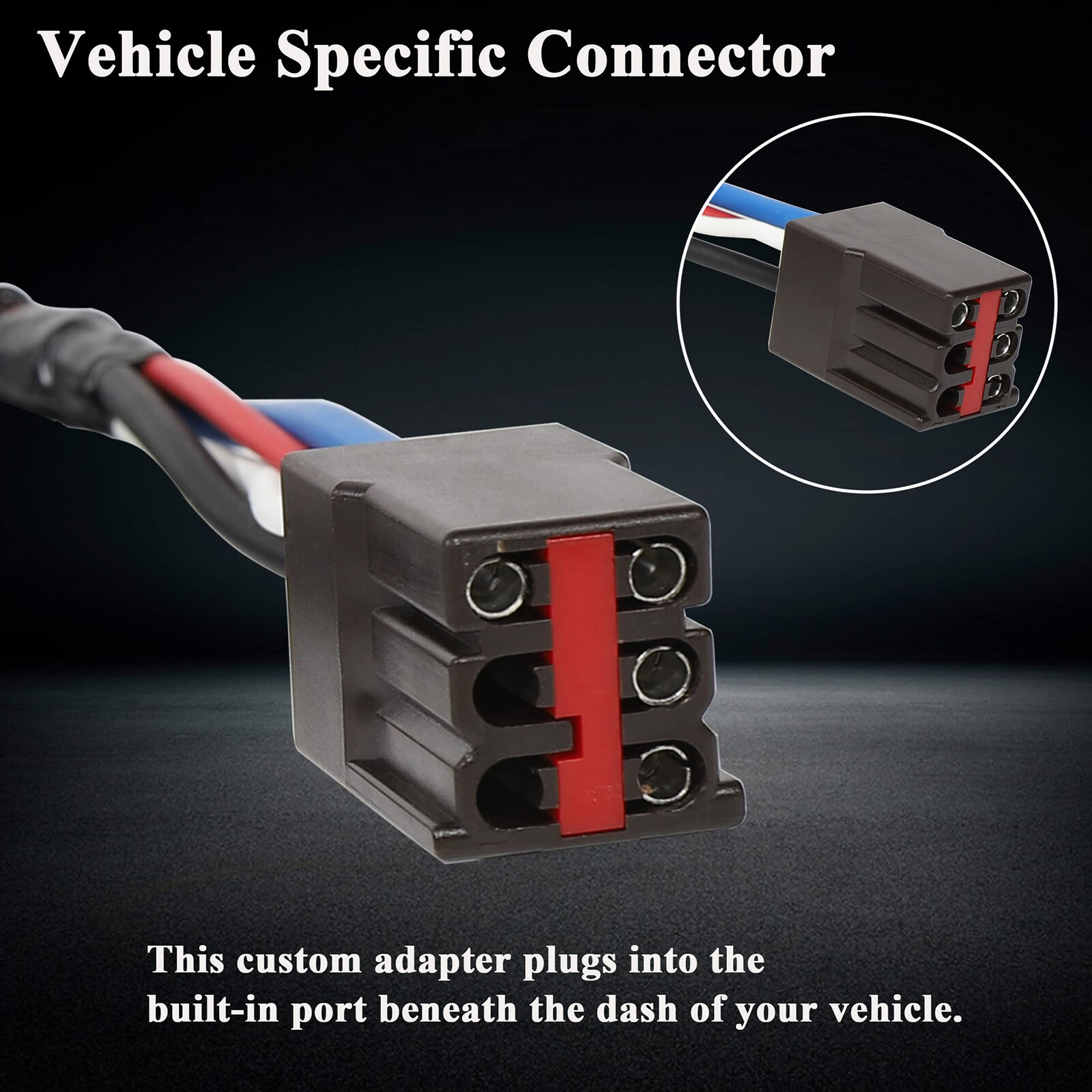 Power Brake Control Wiring Adapter 3035P For 97-12 Ford Expedition with Tekonsha