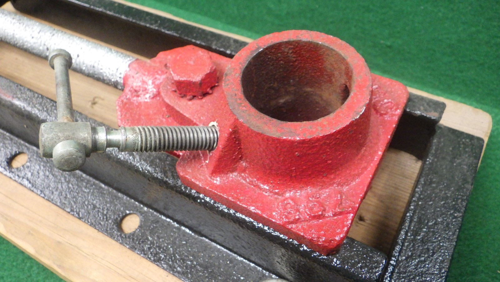 Pair Vintage Peck Stow & Wilcox Sheet Metal Bead Rollers/Crimpers w/Mount Pexto