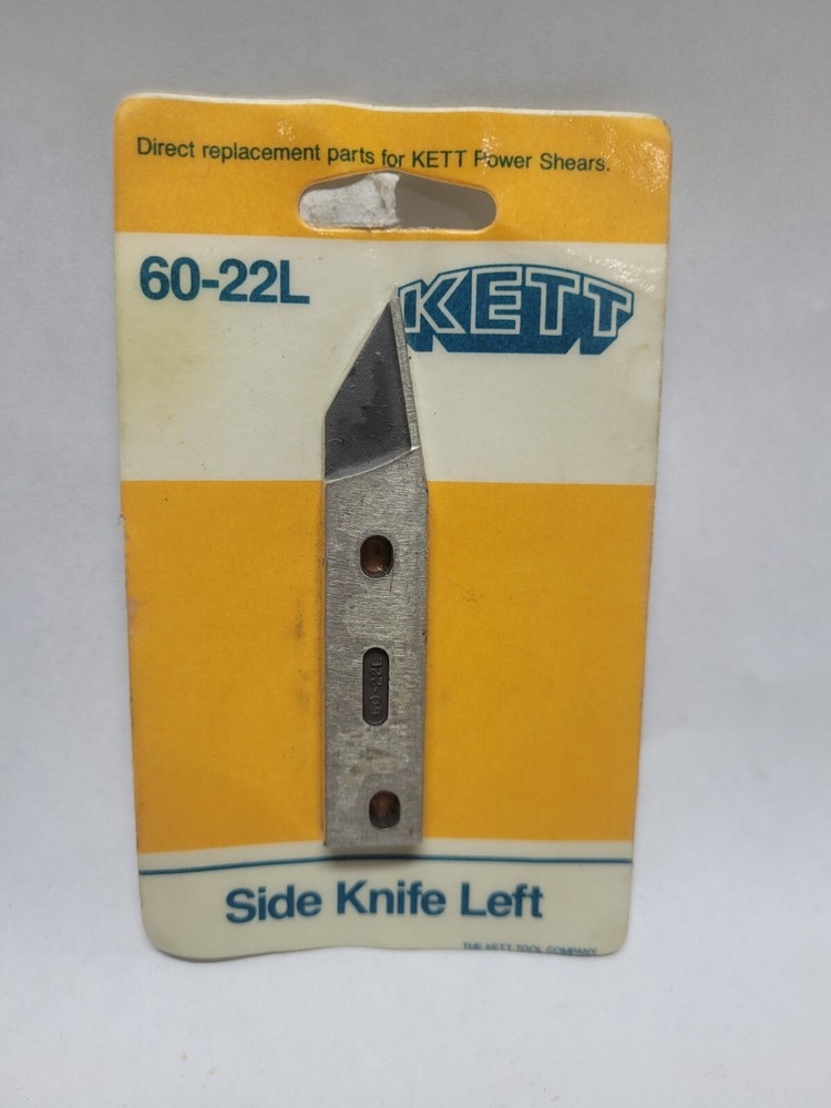 Kett 60-22L Double Cut Shear Side Knife Left
