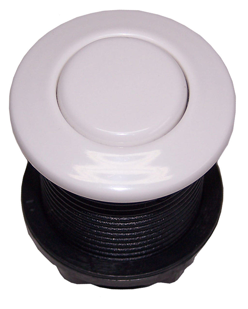 Jetted Bathtub Air Button - White Classic #15 - Len Gordon/Allied Innovations