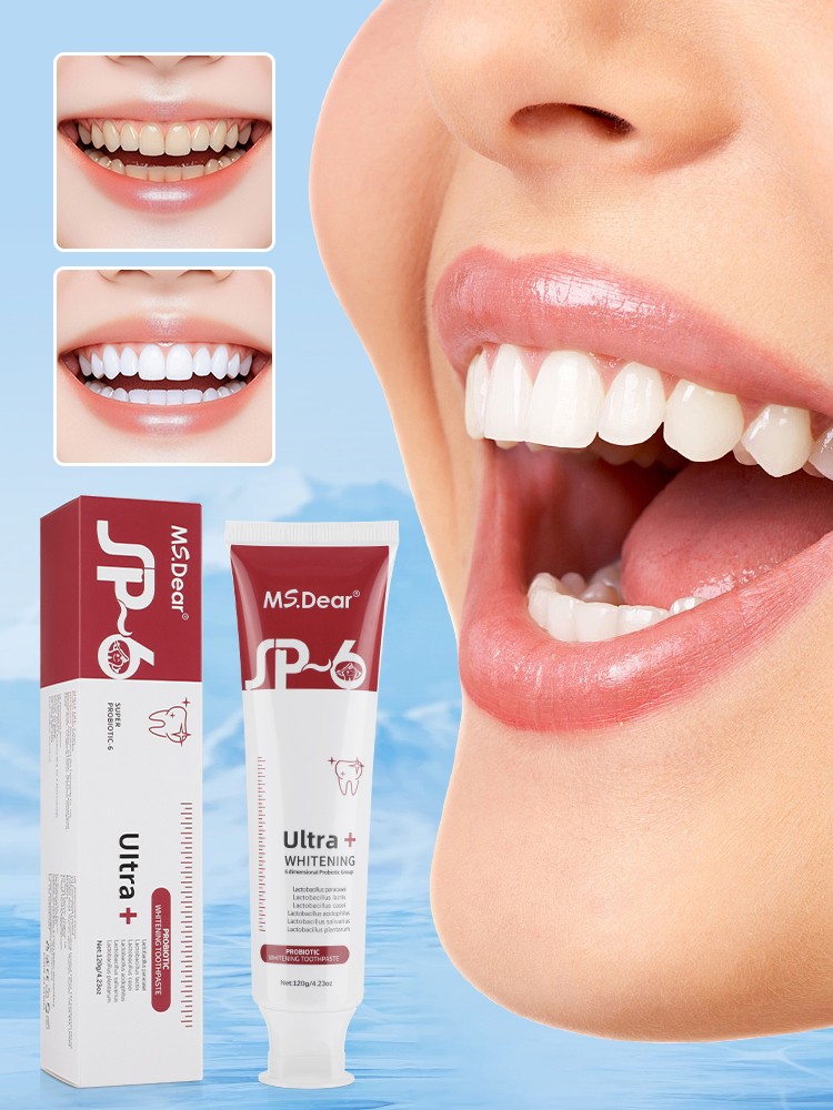 SP-6 Probiotic Toothpaste,Sp-6 Toothpaste Ultra Whitening Quick White Toothpaste
