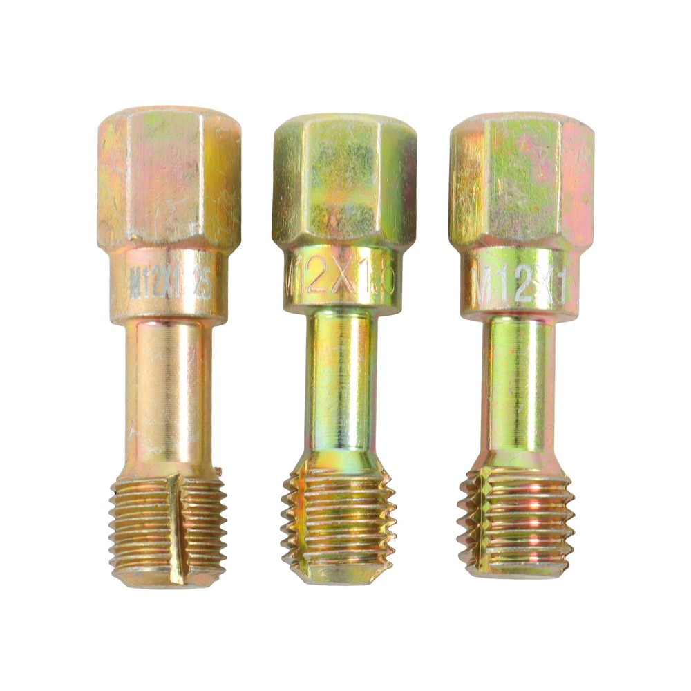 15PC Metric Thread Repair Tools Kit Master Thread Restorer Set Rethreading Tool