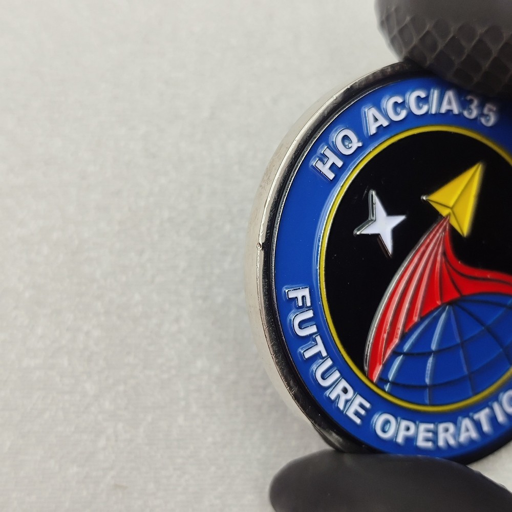 Hq Acc/A35 Future Operations Division Challenge Coin