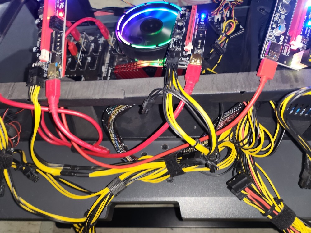 Mining Rig setup For 12 GPU's