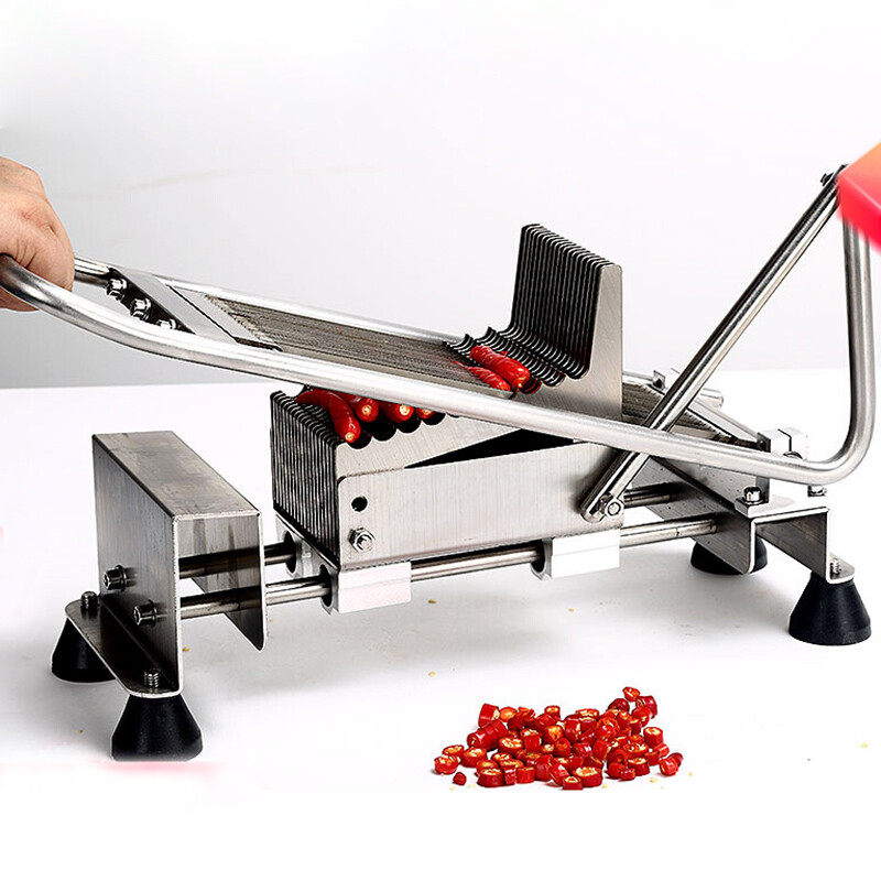 Manual pepper chopping machine machine commercial small pepper cutting machine''