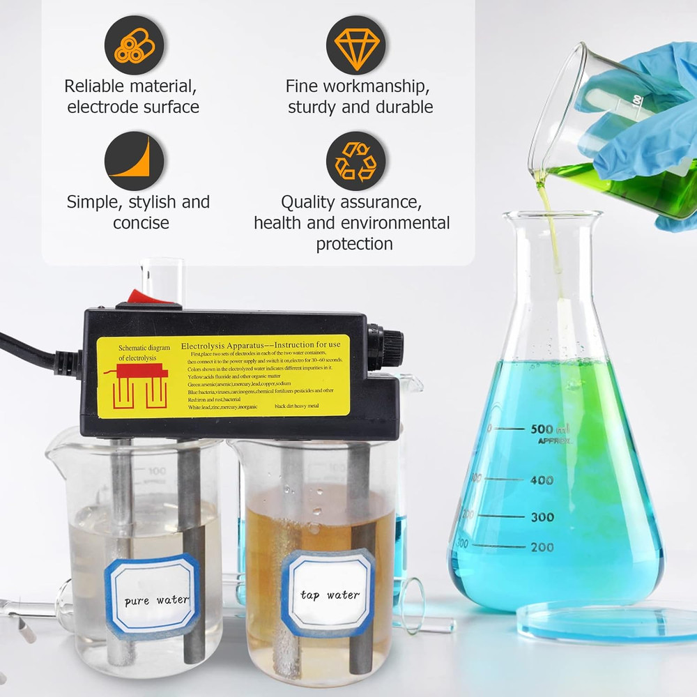 Water Quality Tester Purity Filter Measuring Tool Home Use Electrolyzer