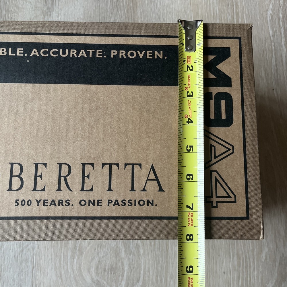 New Beretta M9A4 Empty Cardboard Box Target Practice Collectable
