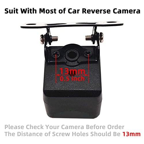 Car Rear Camera Mounting Bracket Kit - Universal Adjustable Vehicle Backup