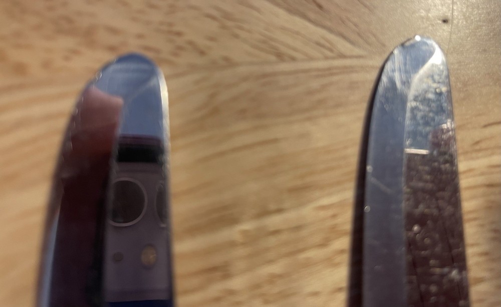 Bakelite Catalin Inlaid Teardrop Cherry Red Butterscotch Flatware 24 pc